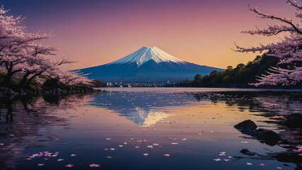 Fuji plum greeting cards