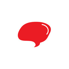 Speak bubble chat logo design