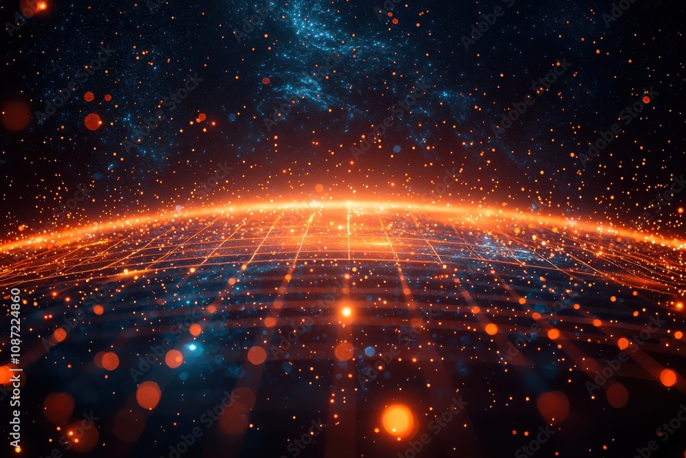 Poster harnessing digital transformation a global perspective on network visualization and earth insights