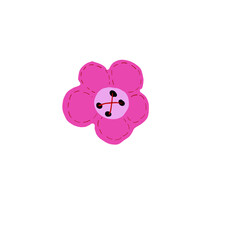 pink and white sheep