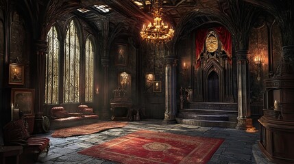 Obraz premium Sinister Fairyland Interior