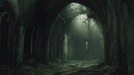 Obraz premium Sinister Fairyland Interior
