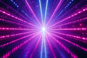 Vibrant Abstract Rave Lights Captivating Visuals for Creative Content Creators