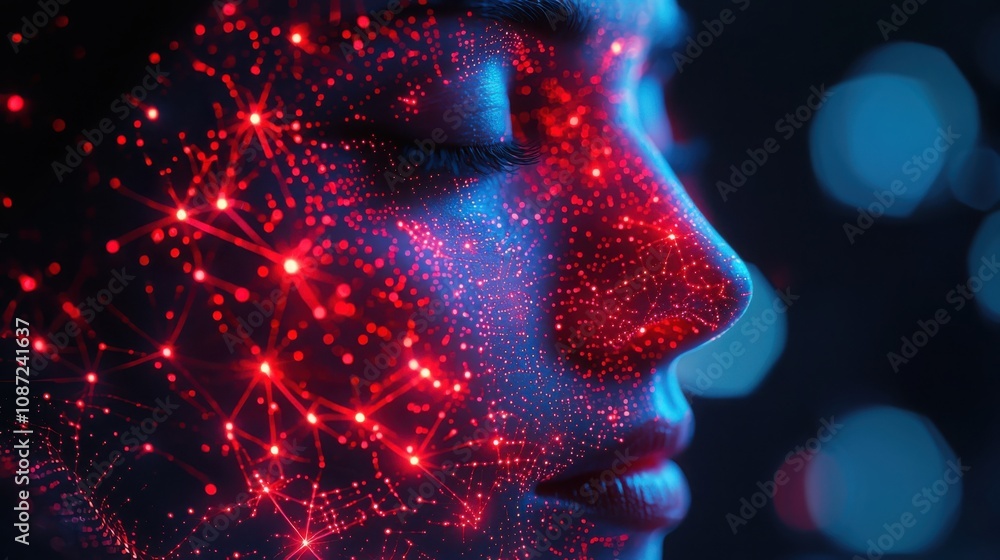 Poster exploring mind-machine interface dynamic circuitry a technological journey through neural connectivi
