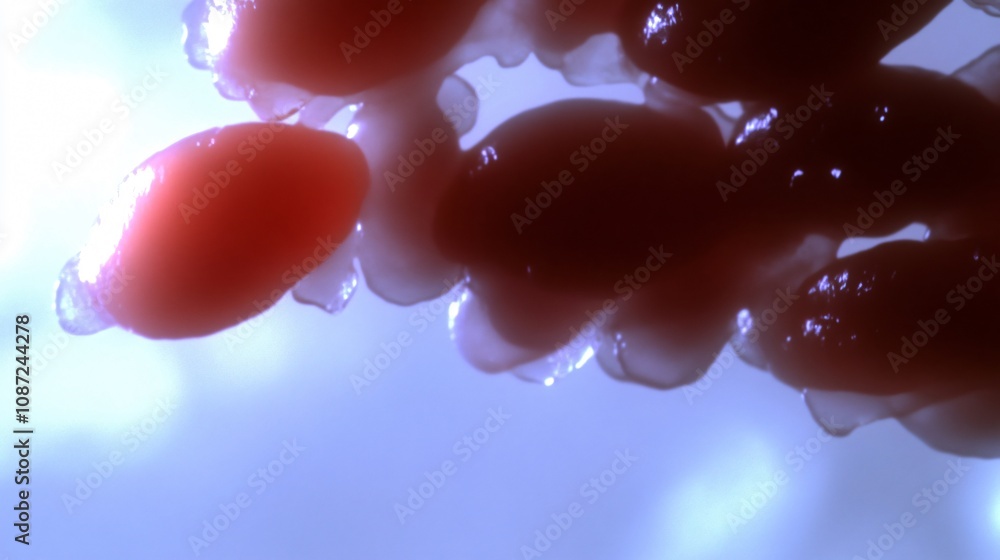 Poster microscopic view of cells: a captivating glimpse into the building blocks of life - explore the intr