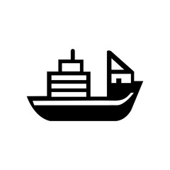 Ship and Boat Icons Classic Line Style Vector Set for Maritime and Nautical Vector Travel Design