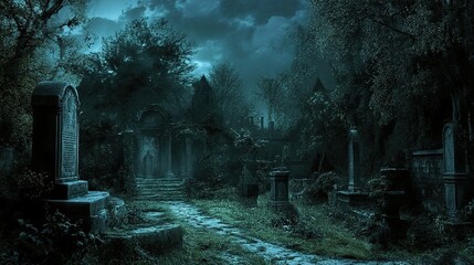 Spectral Graveyard Interior 