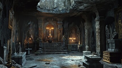 Spectral Graveyard Interior 