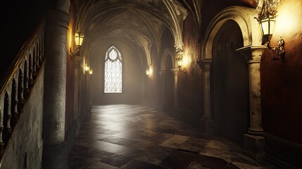 Obraz premium Spooky Castle 