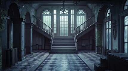 Obraz premium Spooky Castle 