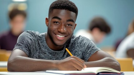 A student emulating the study habits of a successful peer, aiming to improve their own academic performance