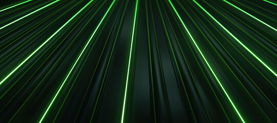Obraz premium green light beam background, ray, bright 7