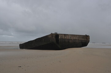 Fototapeta premium Plages du Debarquement en Normandie