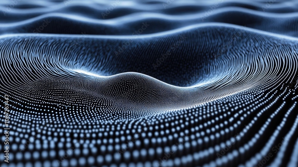 Poster evenly spaced grid of tiny points, creating a soft, structured background texture ideal for subtle d