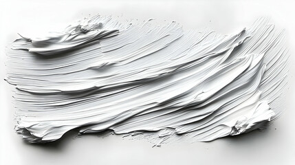 White Abstract Paint Texture Illustration