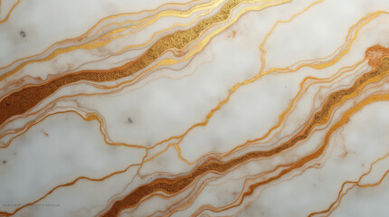 Elegant Swirled Marble with Gold Veins – Luxurious Abstract Stone Texture Backgrounds for Modern Designs