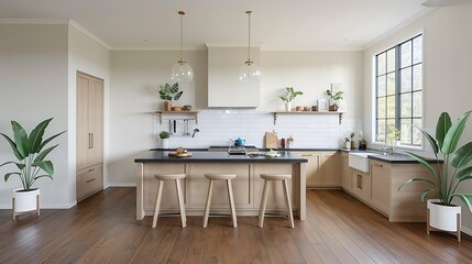 modern dining room