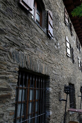 Basque style house in Etxalar, Navarre