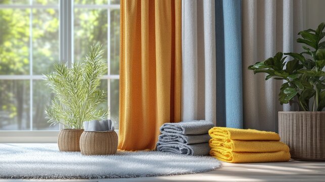 Showcasing a water deep cleaning cloth on various fabrics effective cleaning techniques and versatility are highlighted in different scenarios