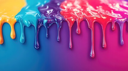 Dripping Paint Colors