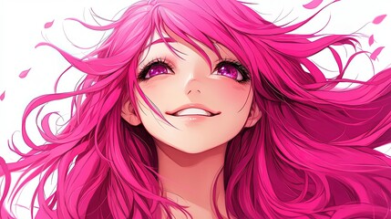 Fototapeta premium Anime Girl