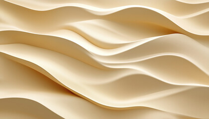 Obraz premium Wind-Swept Sand Dunes Pattern