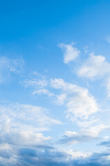 Sunset sky view, natural sunset sky landscape scene