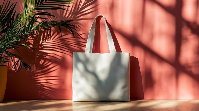 Tote Bag Mockup 4K Video