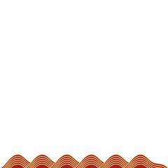 Obraz premium Chinese Wave Ornament
