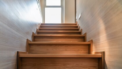 Wood stairs design interior idea 