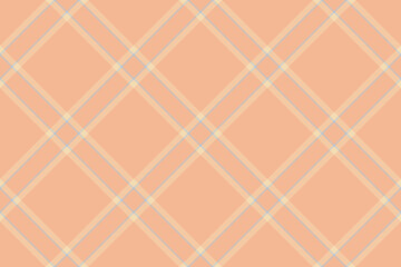 Fototapeta premium Tartan plaid background, diagonal check seamless pattern. Vector fabric texture for textile print, wrapping paper, gift card, wallpaper.