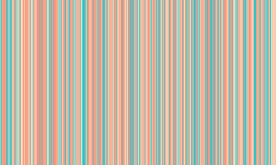 Pattern of vertical stripes, colorful thin and thick lines. Irregular stripe background, vector seamless texture. Abstract striped geometric design in bright colors.