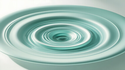 Serene Flow of Aqua and Turquoise