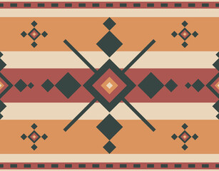Native American Indian Designs, Navajo Pattern, Fabric Design Navajo, Concept Print Carpet Rugs Wallpaper Canvas Decoration Bohemian Fashion Ethnic Textile industry, etc.
