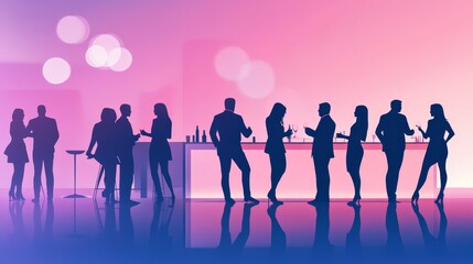 Corporate Collaboration Silhouettes