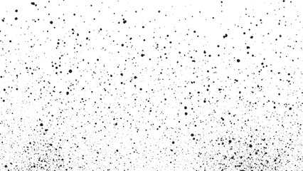 Subtle halftone vector texture overlay. Monochrome abstract splattered background. Distress Texture