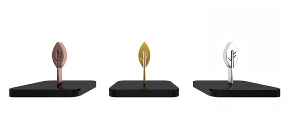 Colorful Indian feather icon isolated on white background. Native american ethnic symbol feather. Minimalism concept. 3D render illustration