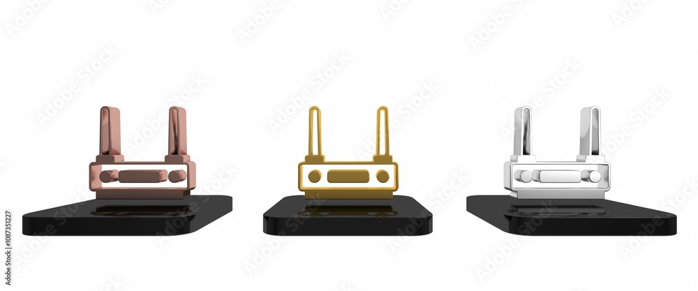 Poster colorful router and wi-fi signal icon isolated on white background. wireless ethernet modem router. 
