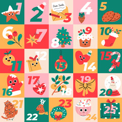 Christmas advent calendar