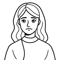 unhappy woman suffer from depression