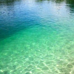 Obraz premium water waves on the beach