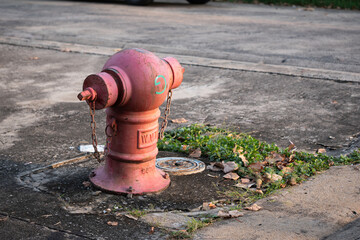 Fire hydrant maintenance activity urban street photography outdoor setting ground view public...