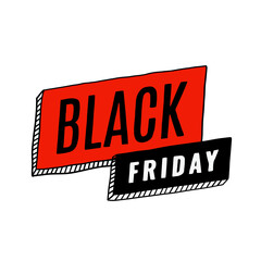 Attention-Grabbing Black Friday Sale Sign - PNG