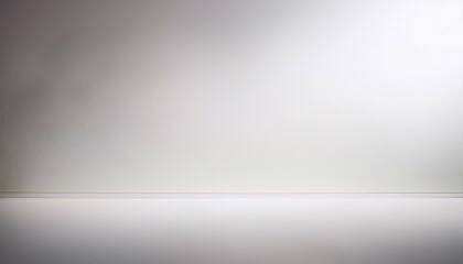 A plain white background with subtle gradient shades, demonstrating a minimalist design concept. Generative AI
