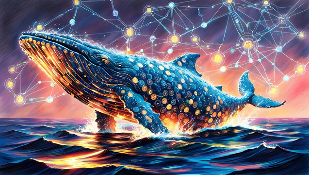 Whale, the crypto market symbol