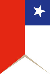 National flag of Chile