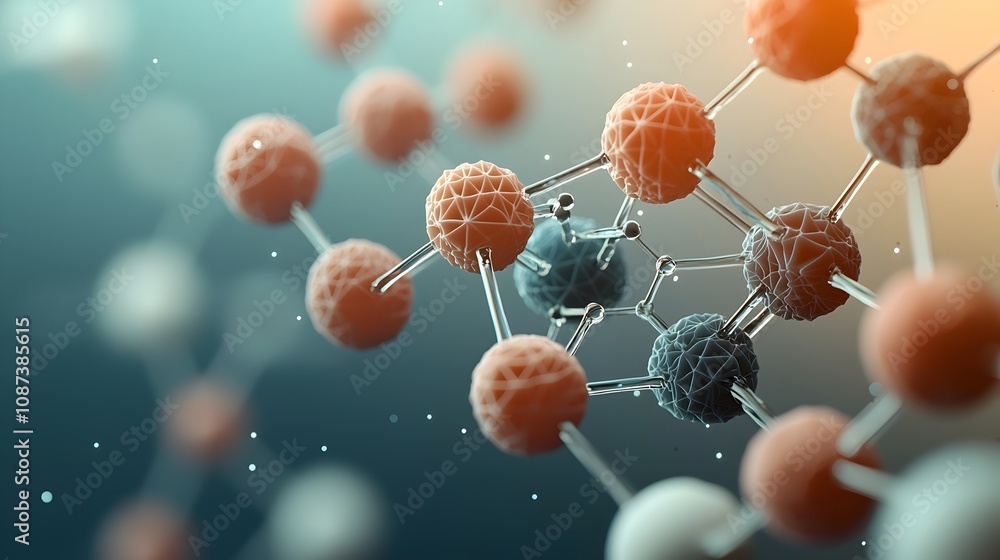 Poster captivating molecular geometry an enigmatic of the hidden structures within complex chemical composi