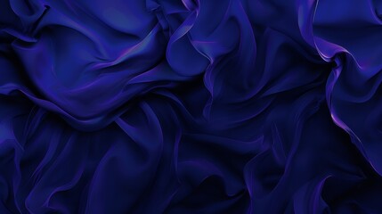 Fototapeta premium Abstract background, dark blue tone, shining mysterious glow curve, smooth lines, full of dynamic beauty