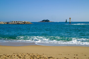Jodo Island and Coastal Waters at Sokcho Beach