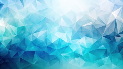 Abstract Geometric Background with Blue and White Triangles, Creating a Subtle and Stylish Design
